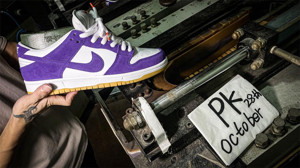 PK GOD Nike Dunk Low Pro ISO Orange Label Court Purple RETAIL MATERIALS READY TO SHIP